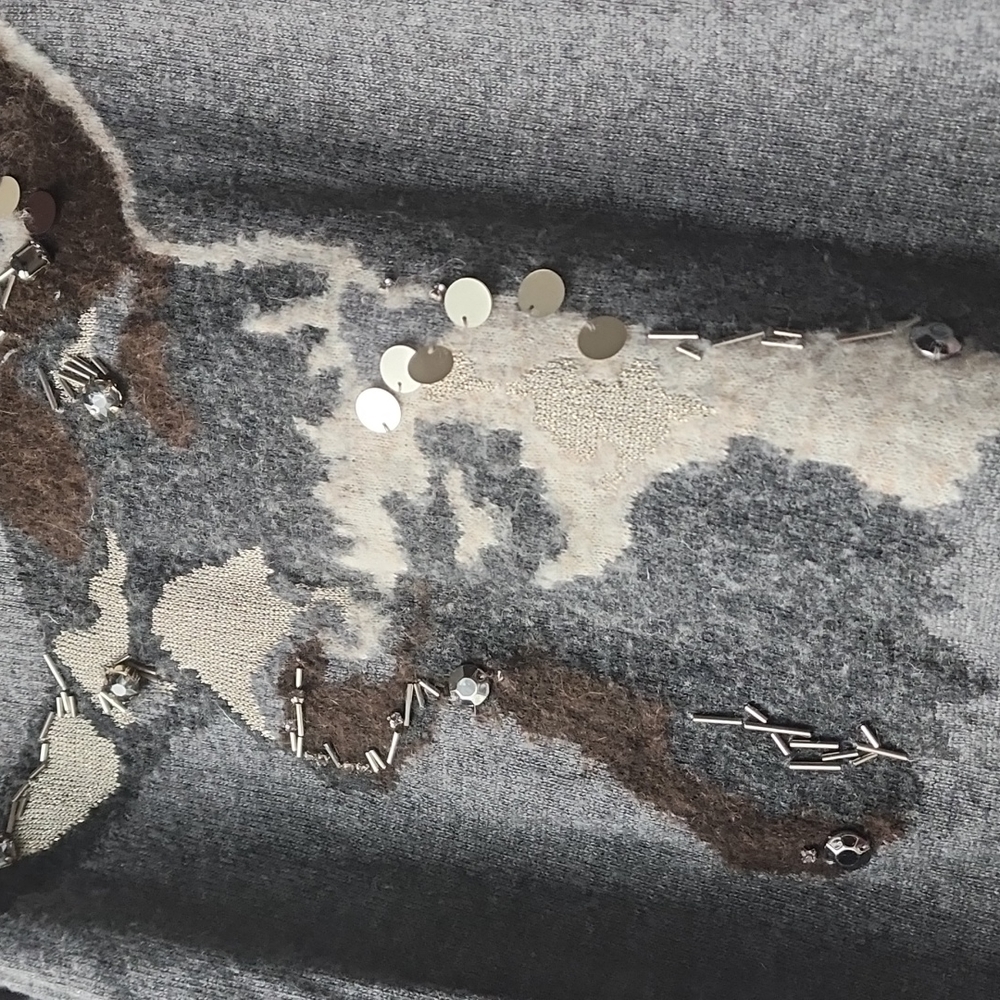 Pennyblack Embellished Viscose Angora Blend Sweater - Picture 3 of 8